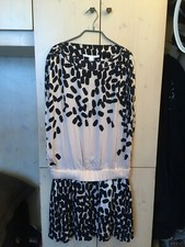 DIANE VON FURSTENBERG DVF VESTITO DRESS SILK SETA PRINT TOMORI ORIGINAL 4 US