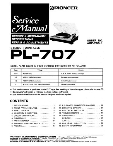 Manuale servizio per - servizio,
