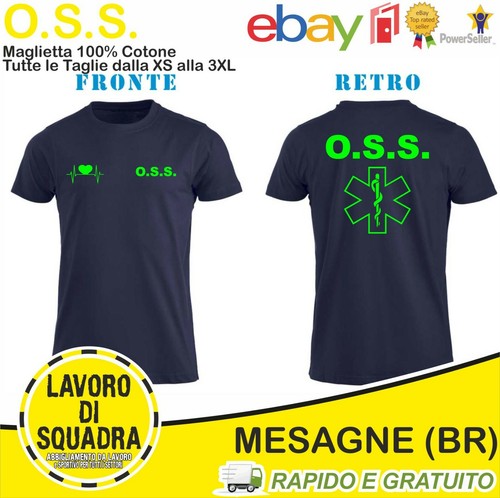 Maglietta shirt oss verde - t,