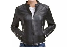 Giacca moto biker bomber in