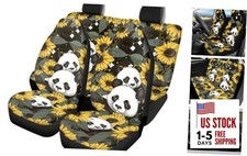 Panda Coprisedile Auto Stampa