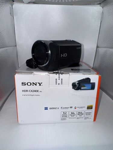 Sony handycam hdr cx240e - sony,