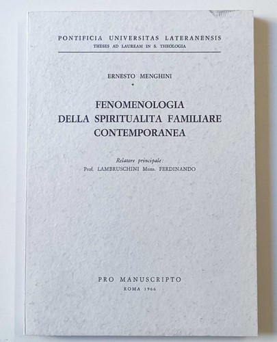 Fenomenologia della