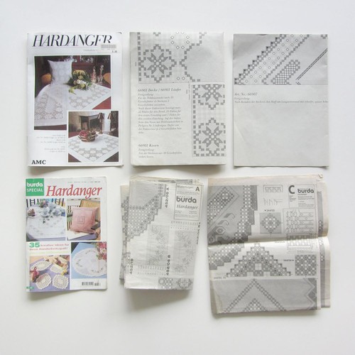 Hardanger stickmottern burda - stickmottern, &