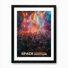 Space Nightclub Ibiza Print