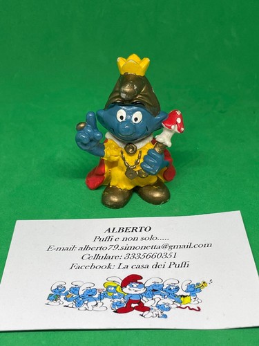 Puffi smurfs puffo imperatore - puffi,