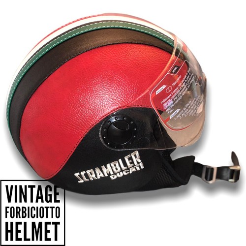 Casco vintage pelle - casco,