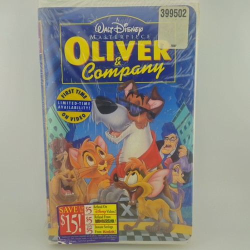 Oliver and company disney vhs - company,