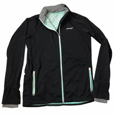 Giacca da pista sportiva ZOOT Triathlon.  Nero. Taglia donna media