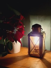 Lampada stile lanterna ad olio