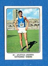 (N14) CAMPIONI DELLO SPORT 1973/74 -Figurina/Sticker 69 - VISINI - ATLETICA