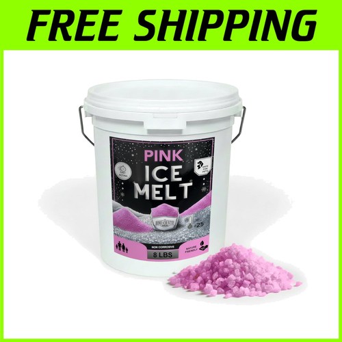 Pink ice melt - ice, -25°f
