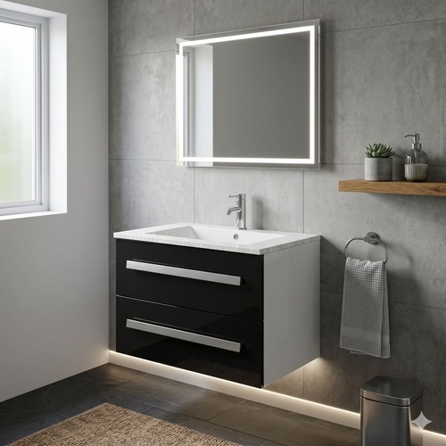 Set bagno arosa - set, mobili