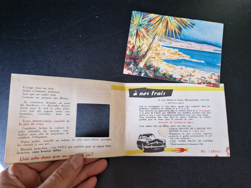 Carte invitation à un - ,