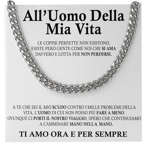 Collana cubana uomo della mia - collana,