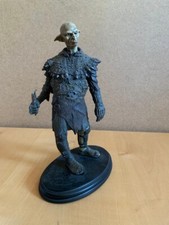 Signore degli Anelli Signore degli Anelli Sideshow Weta HdR LotR Statua Orco Pitmaster