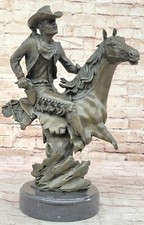 Bronzo Decoro Cavallo Statua