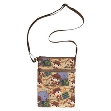 Borsa a tracolla con stampa