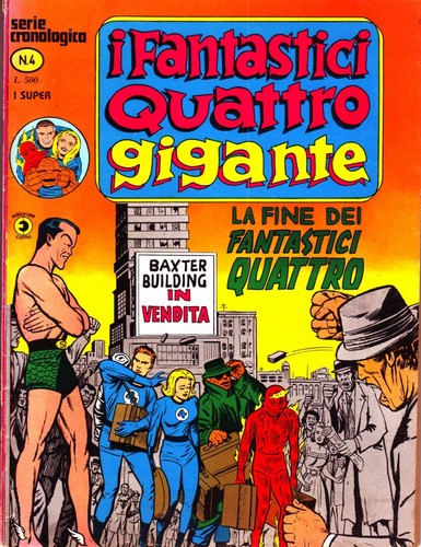 Fantastici quattro gigante - i,