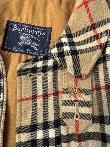 Giacca lana vintage burberrys - giacca,