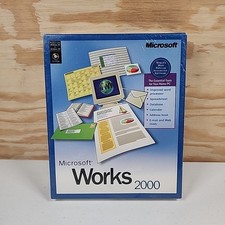 Microsoft Works 2000 Vintage