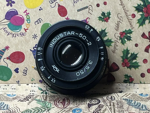 Obiettivo vintage industar - obiettivo,