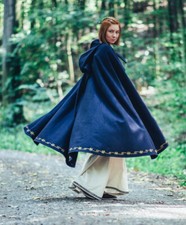 Mantello lana Larp medievale