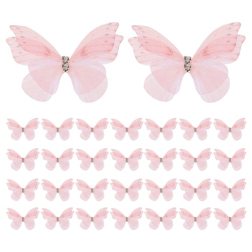 30pcs farfalle organza - 30pcs,
