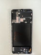 DISPLAY LCD COMPATIBILE SAMSUNG GALAXY A70 OLED NERO FRAME A705F SCHERMO VETRO