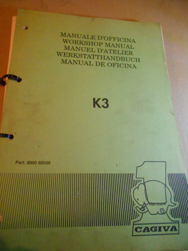 Manuale officina cagiva - manuale,