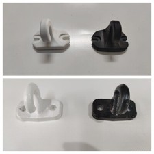 Coppia Ganci A Pavimento Per Tende Da Sole A Caduta in PVC o Alluminio Tempotest