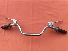 Manubrio basso d 22 Sport moto Ducati Guzzi Morini con leve Tommaselli Manettino