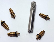 Five Live Steam M4.5  Gas Filler/Inlet Valves upgrade + free Custom Tool