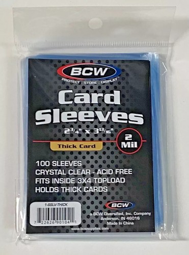 Confezione 100 manicotti bcw - manicotti,