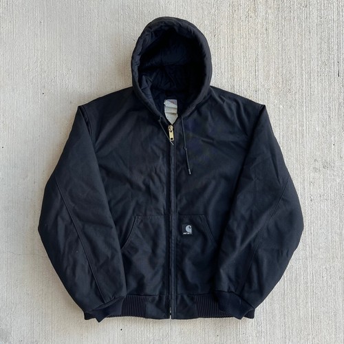 Carhartt black hooded work