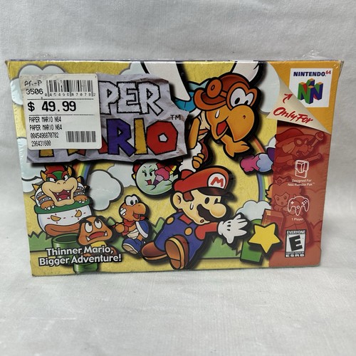 Paper mario - mario, n64)