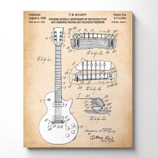 Guitar Wall Art, Gibson Les