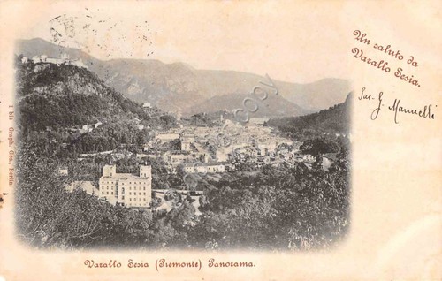 Cartolina varallo sesia - cartolina,