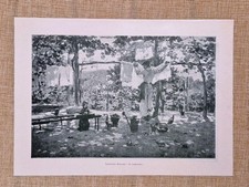 In the countryside painting