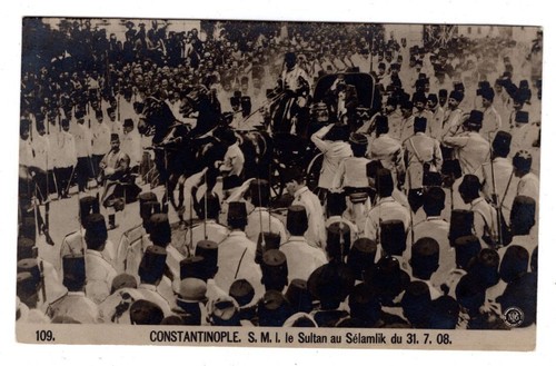 Turchia 1908 cartolina visita - 1908,