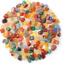 Pietre Di Agata Tritate Multicolori 430G, Mix Colorato Di Pietre Naturali Buratt