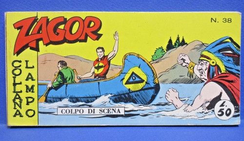Zagor striscia collana lampo - zagor,