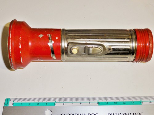 Torcia elettrica vintage - torcia,