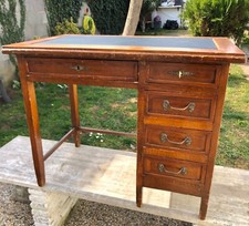 Scrivania antiquariato scrittoio primi anni 900 restauro roma arte povera