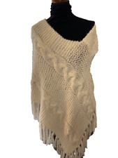 Poncho da donna misto lana tg.unica