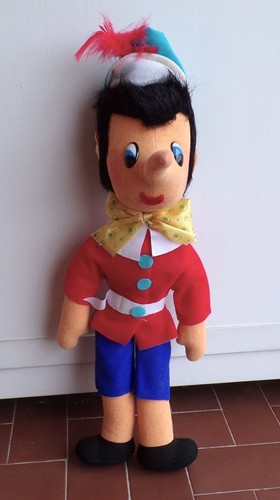 Pupazzo pinocchio vintage - pinocchio,