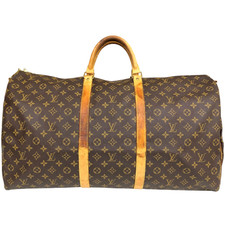 Borsa da viaggio originale Louis Vuitton Keepall Bandouliere 60 Boston Monogram M41412
