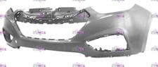 PARAURTI ANTERIORE NERO LISCIO PER HYUNDAI IX35 IX-35 09>13 2009-2013