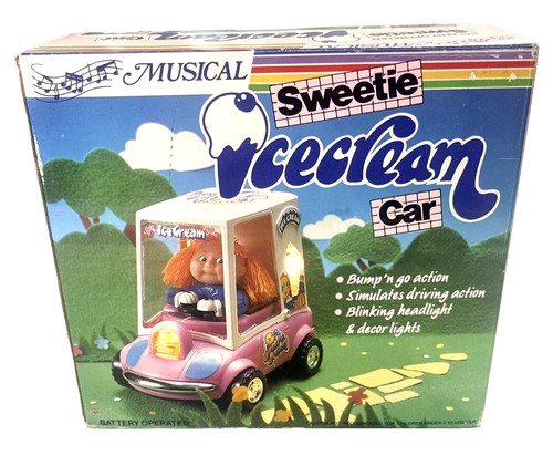 Auto gelato dolce musicale