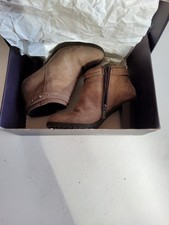 STIVALETTI DONNA TACCO MEDIO TRONCHETTI SCAMOSCIATI